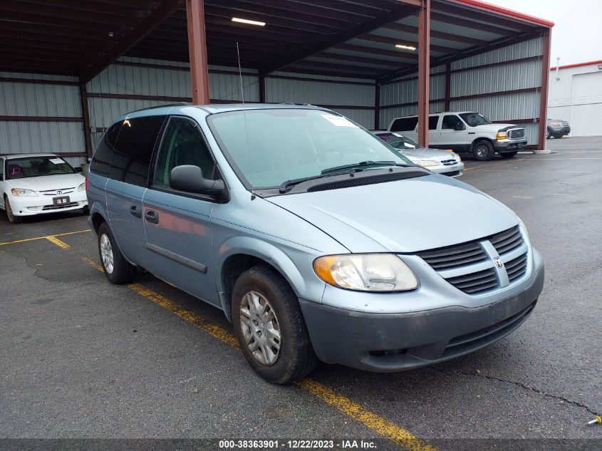 2005 Dodge Caravan Se VIN: 1D4GP25R05B186571 Lot: 38363901