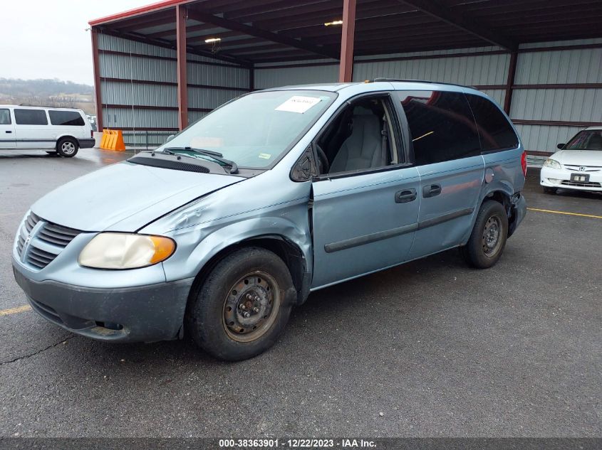 2005 Dodge Caravan Se VIN: 1D4GP25R05B186571 Lot: 38363901