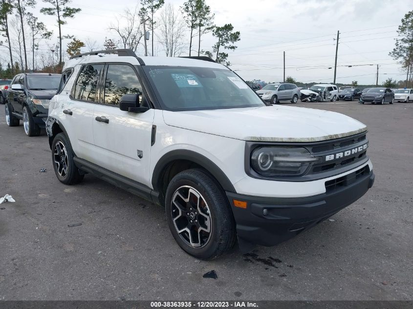 2021 Ford Bronco Sport Big Bend VIN: 3FMCR9B61MRA12782 Lot: 38363935