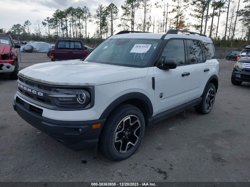 2021 Ford Bronco Sport Big Bend VIN: 3FMCR9B61MRA12782 Lot: 38363935