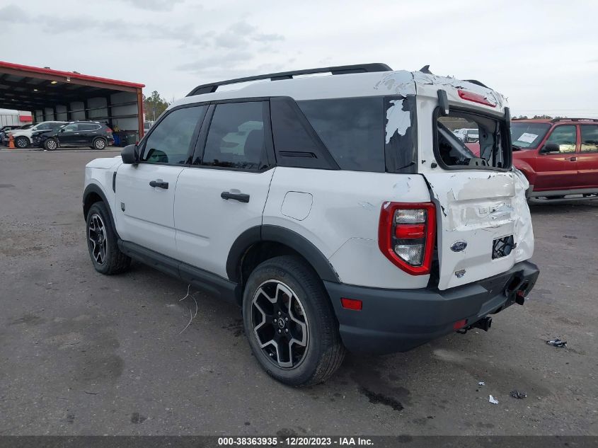 2021 Ford Bronco Sport Big Bend VIN: 3FMCR9B61MRA12782 Lot: 38363935