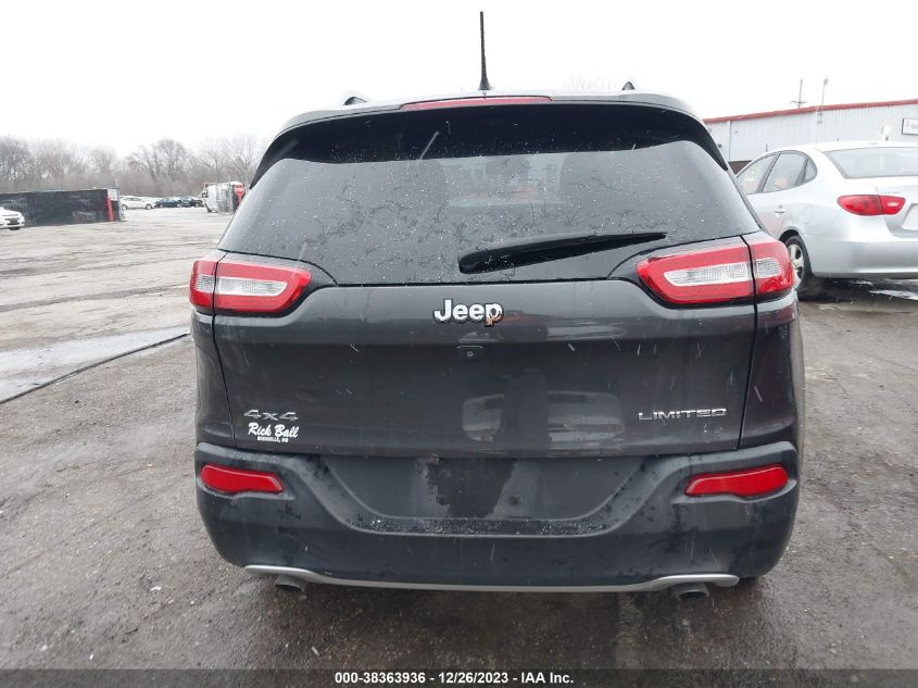 2014 Jeep Cherokee Limited VIN: 1C4PJMDS8EW282360 Lot: 38363936