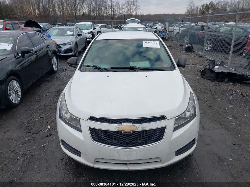 2012 Chevrolet Cruze Ls VIN: 1G1PD5SH4C7238814 Lot: 38364101