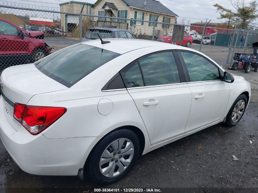 2012 Chevrolet Cruze Ls VIN: 1G1PD5SH4C7238814 Lot: 38364101