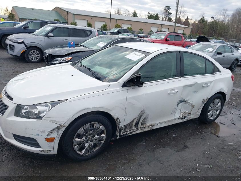 2012 Chevrolet Cruze Ls VIN: 1G1PD5SH4C7238814 Lot: 38364101