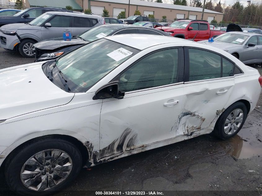 2012 Chevrolet Cruze Ls VIN: 1G1PD5SH4C7238814 Lot: 38364101