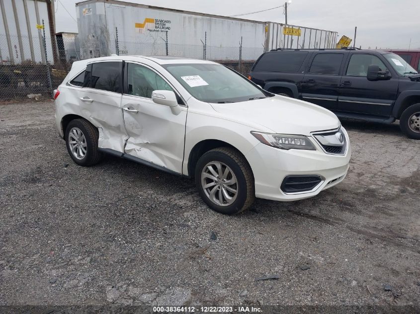 2016 Acura Rdx Tech Pkg/Tech/Acurawatch Plus Pkg VIN: 5J8TB4H54GL028599 Lot: 38364112