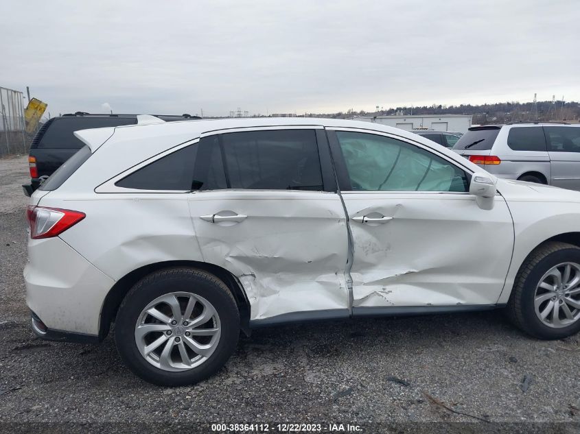 2016 Acura Rdx Tech Pkg/Tech/Acurawatch Plus Pkg VIN: 5J8TB4H54GL028599 Lot: 38364112