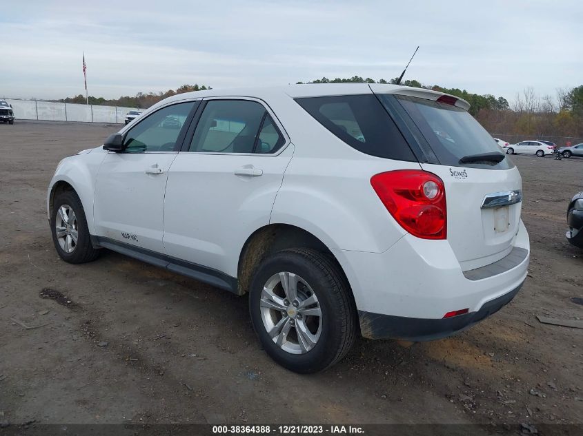 2011 Chevrolet Equinox Ls VIN: 2GNALBECXB1195498 Lot: 38364388