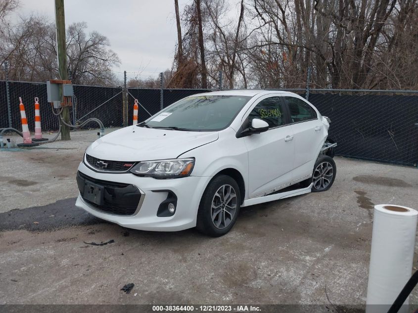 2019 Chevrolet Sonic Lt Auto VIN: 1G1JD5SB4K4111319 Lot: 38364400