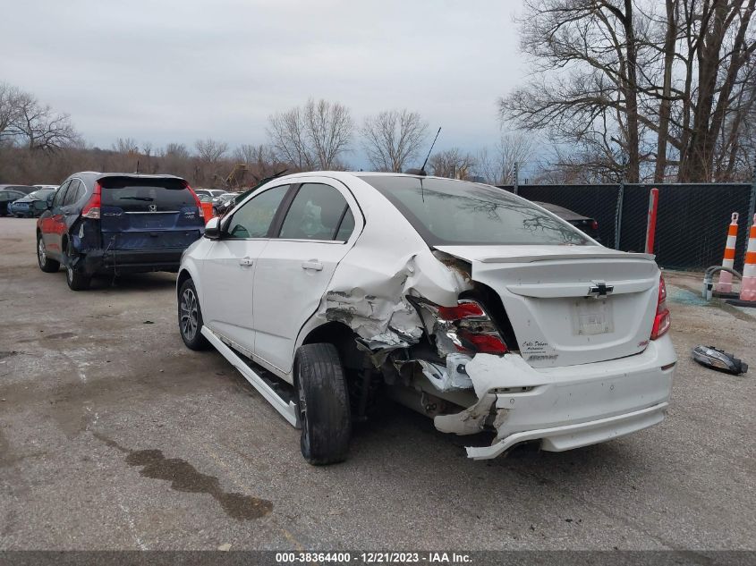 2019 Chevrolet Sonic Lt Auto VIN: 1G1JD5SB4K4111319 Lot: 38364400