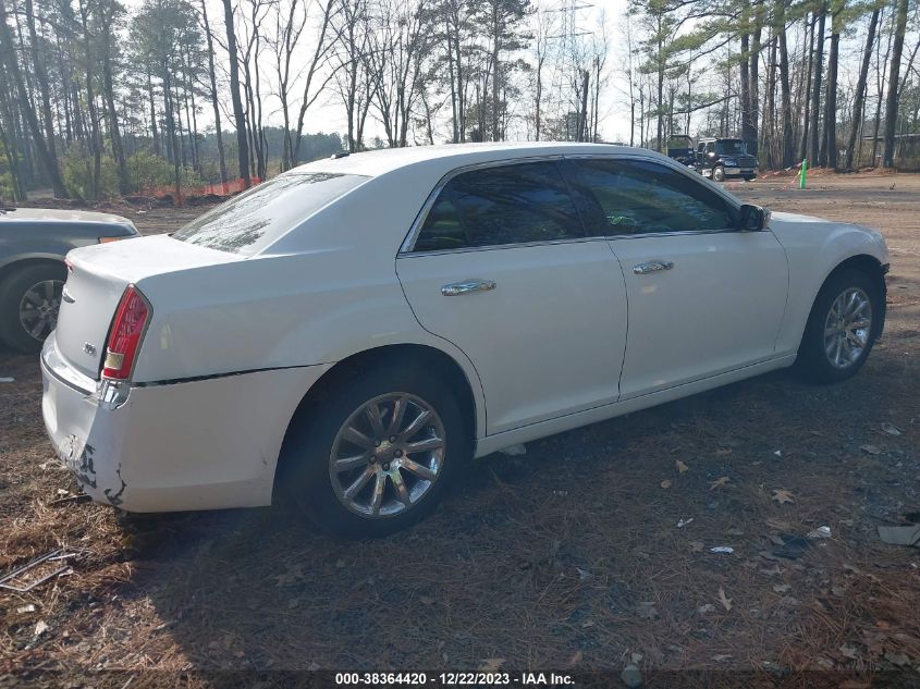 2011 Chrysler 300 Limited VIN: 2C3CA5CG5BH580302 Lot: 38364420