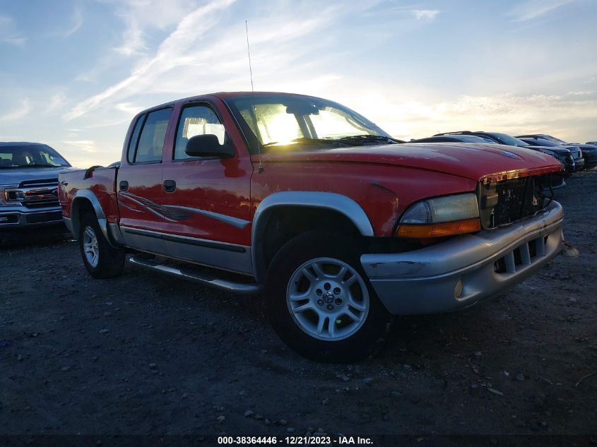 2003 Dodge Dakota Slt VIN: 1D7HL48X73S135820 Lot: 38364446