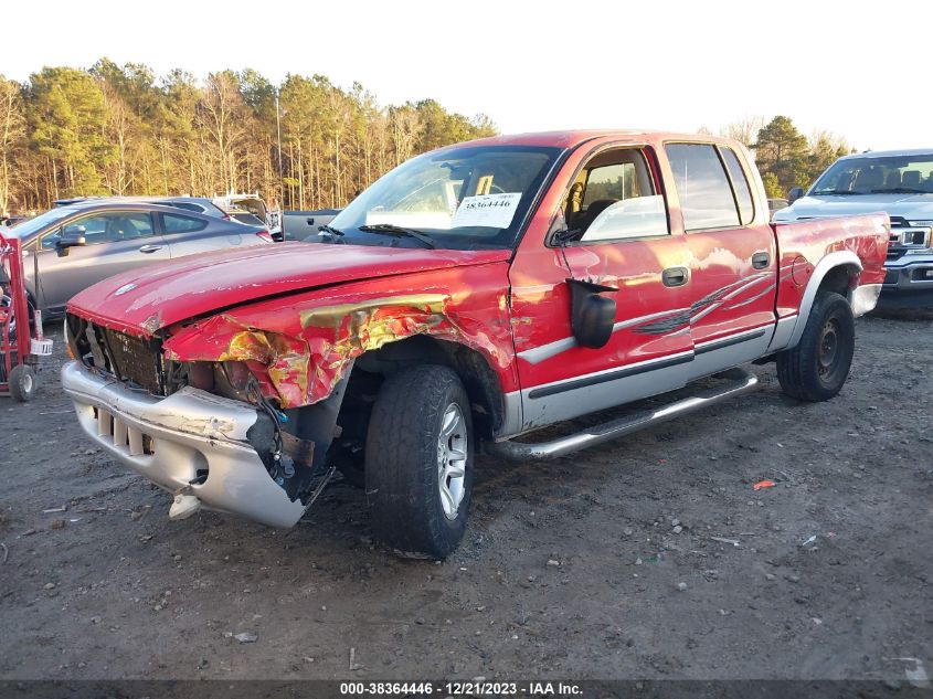 2003 Dodge Dakota Slt VIN: 1D7HL48X73S135820 Lot: 38364446