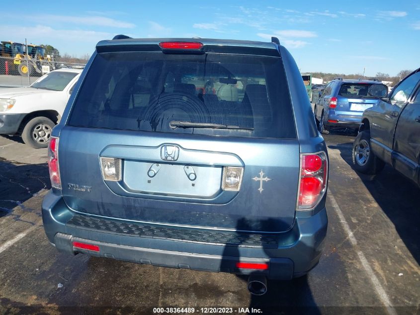 5FNYF28566B052448 2006 Honda Pilot Ex-L