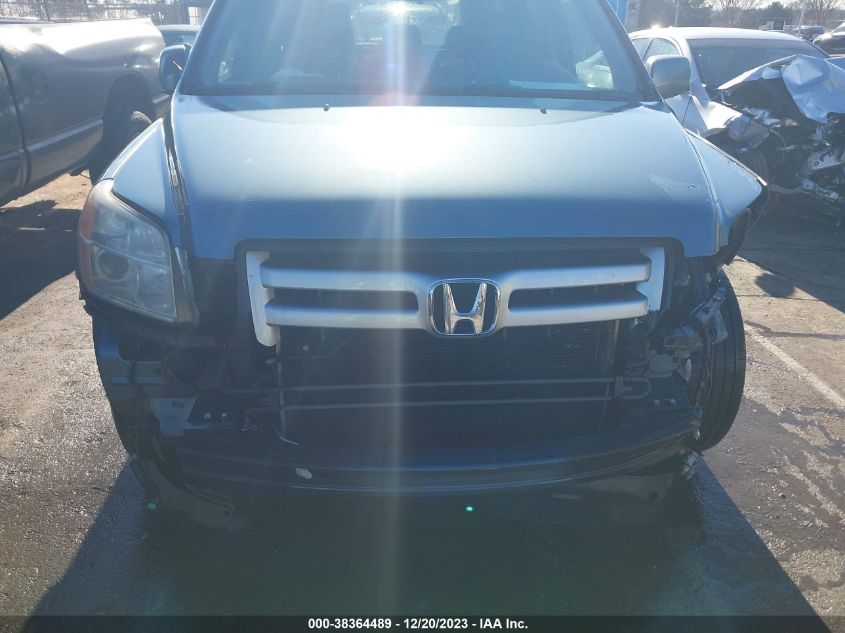 5FNYF28566B052448 2006 Honda Pilot Ex-L