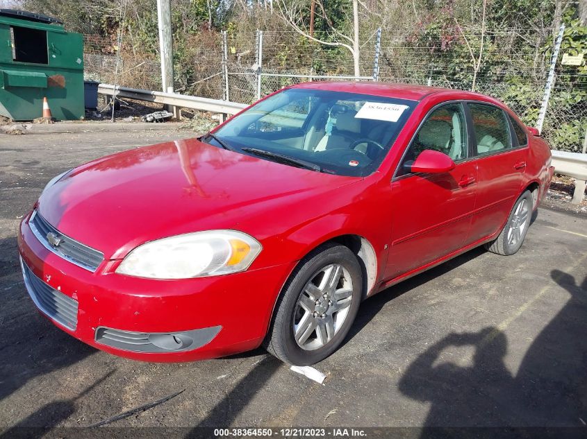 2008 Chevrolet Impala Lt VIN: 2G1WC583581211555 Lot: 38364550