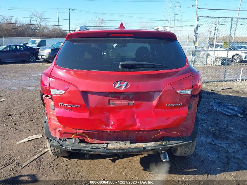 2014 Hyundai Tucson Limited VIN: KM8JU3AG2EU807802 Lot: 38364580