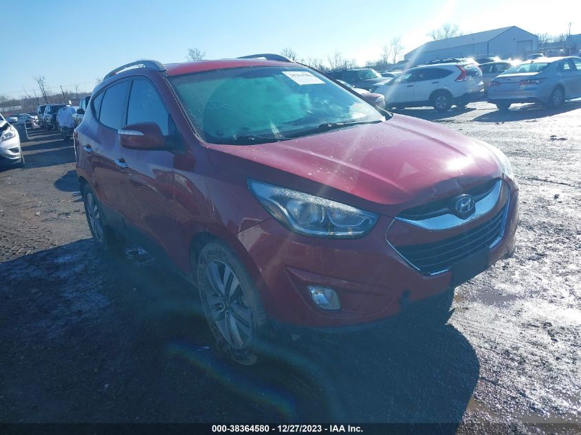 2014 Hyundai Tucson Limited VIN: KM8JU3AG2EU807802 Lot: 38364580