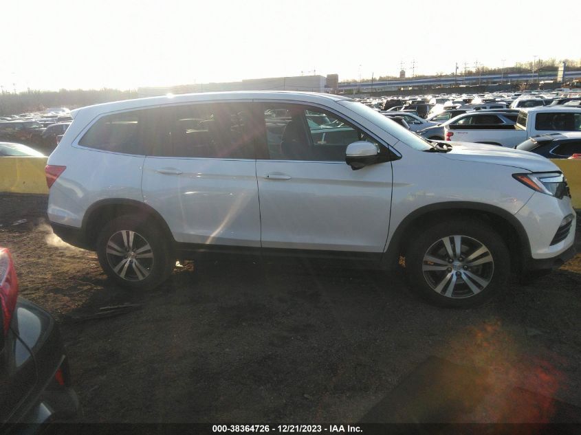 2018 Honda Pilot Ex VIN: 5FNYF6H33JB066046 Lot: 38364726