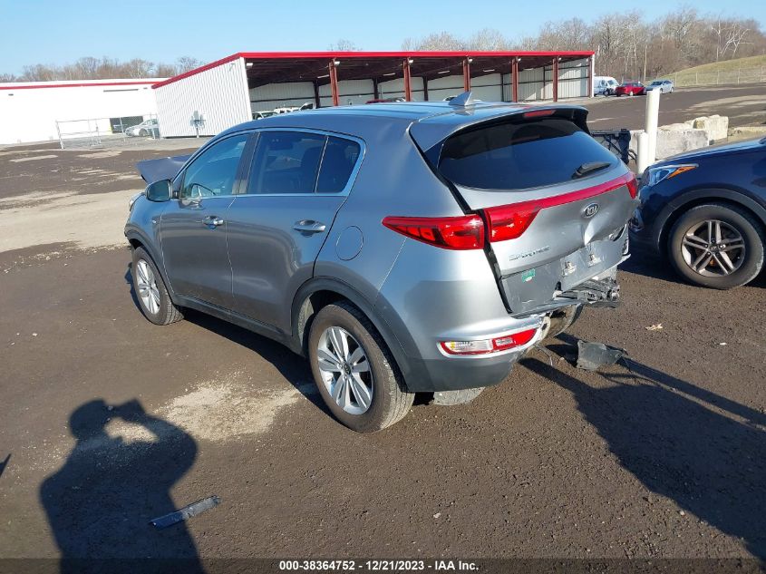 2019 Kia Sportage Lx VIN: KNDPMCAC5K7600987 Lot: 38364752