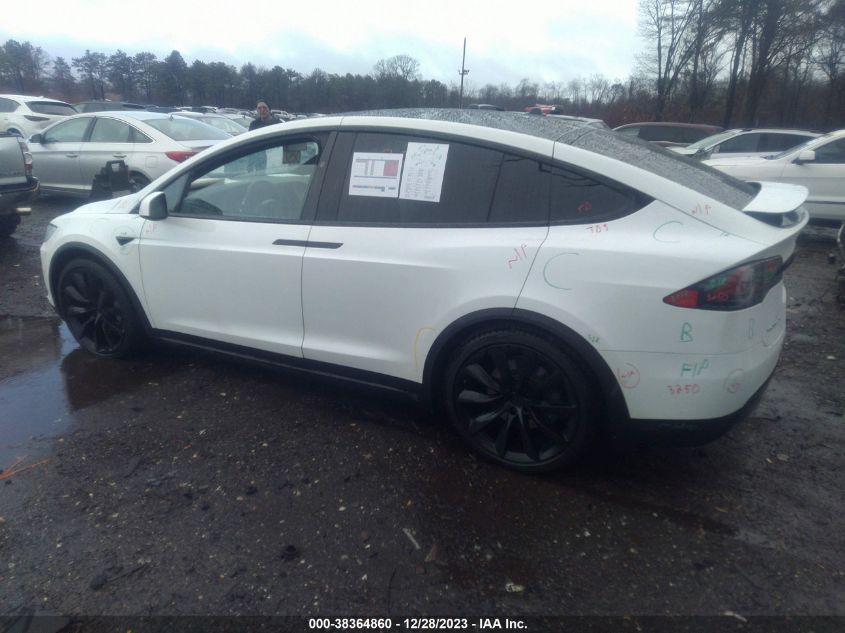 2018 Tesla Model X 100D/75D/P100D VIN: 5YJXCBE26JF102286 Lot: 38364860