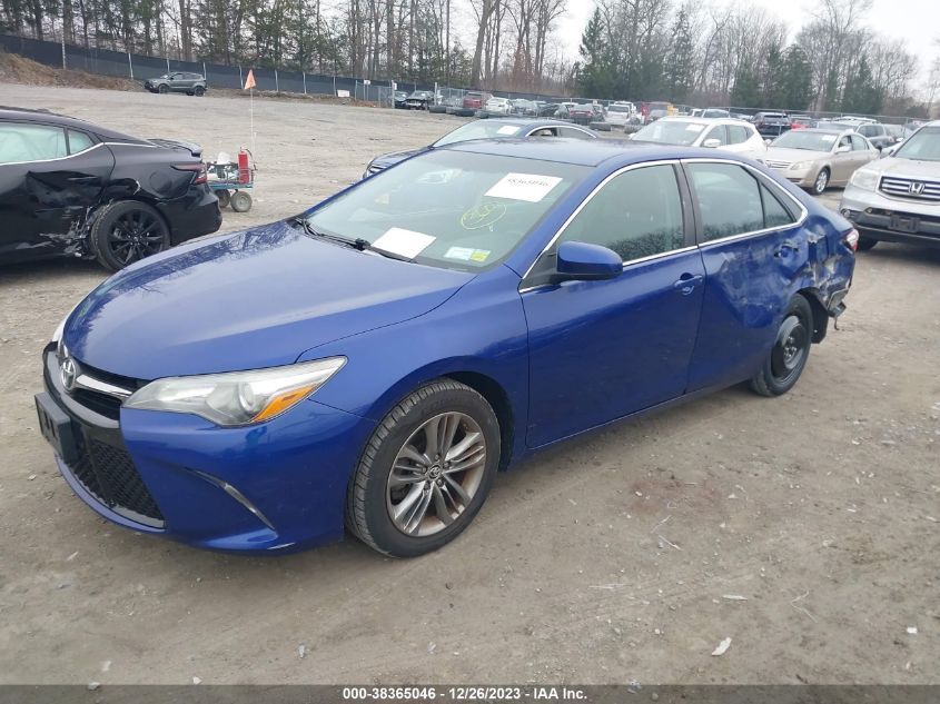 2015 Toyota Camry Se VIN: 4T1BF1FK8FU900681 Lot: 38365046