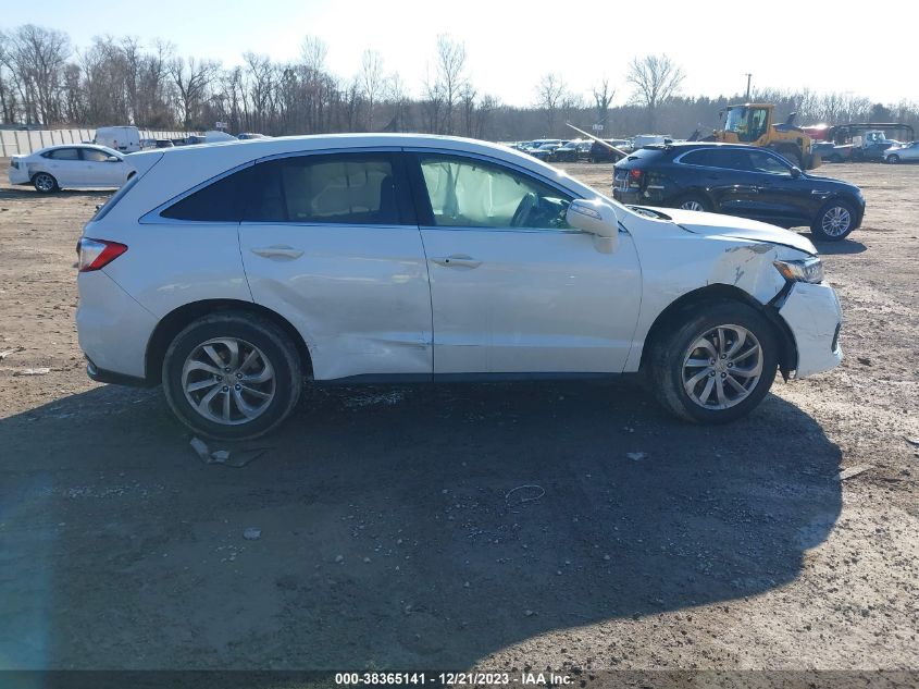 2018 Acura Rdx Technology Pkg/W/Technology/Acurawatch Plus Pkg VIN: 5J8TB4H53JL018931 Lot: 38365141