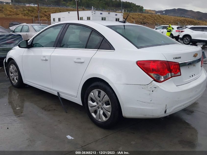 2012 Chevrolet Cruze Ls VIN: 1G1PC5SH8C7377346 Lot: 38365213