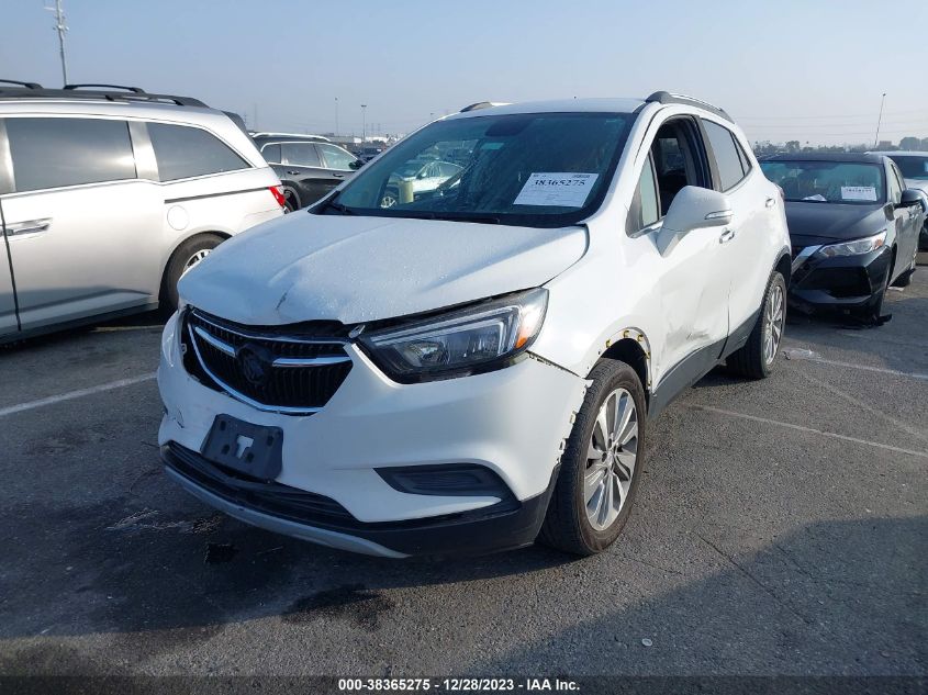 2018 Buick Encore Preferred VIN: KL4CJASB0JB514106 Lot: 38365275