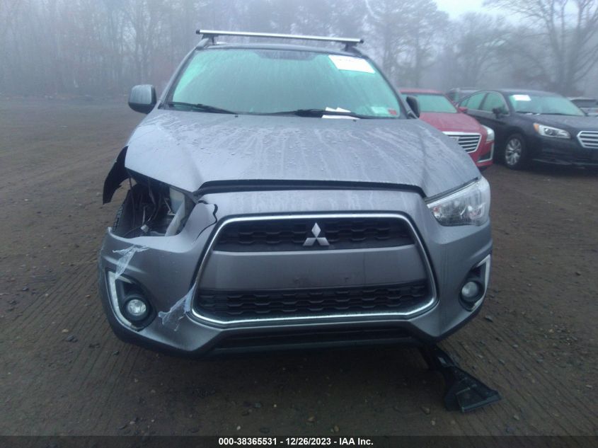 2015 Mitsubishi Outlander Sport Se VIN: 4A4AR4AU9FE053500 Lot: 38365531