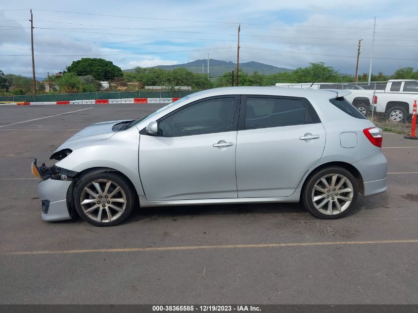 2009 Toyota Matrix Xrs VIN: 2T1GE40E59C004812 Lot: 38365585