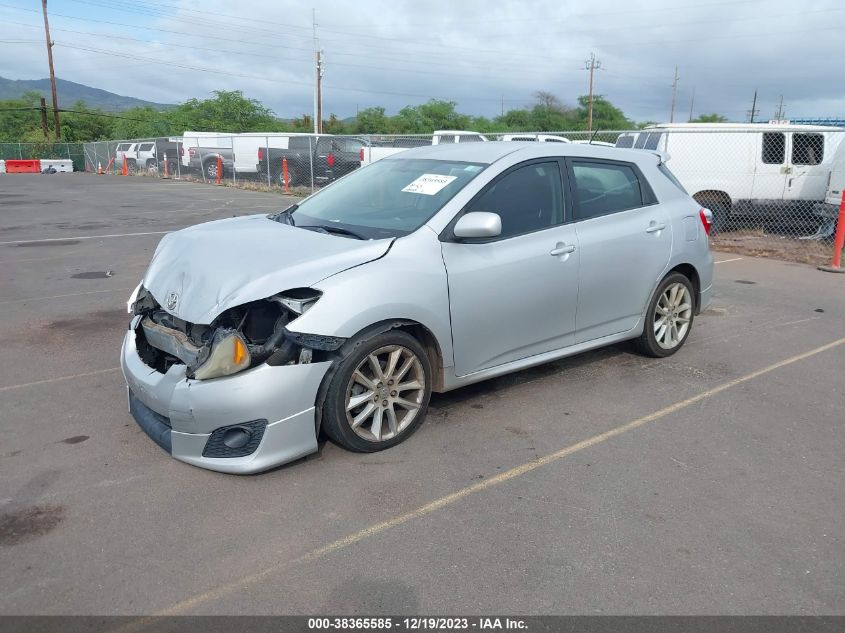 2009 Toyota Matrix Xrs VIN: 2T1GE40E59C004812 Lot: 38365585