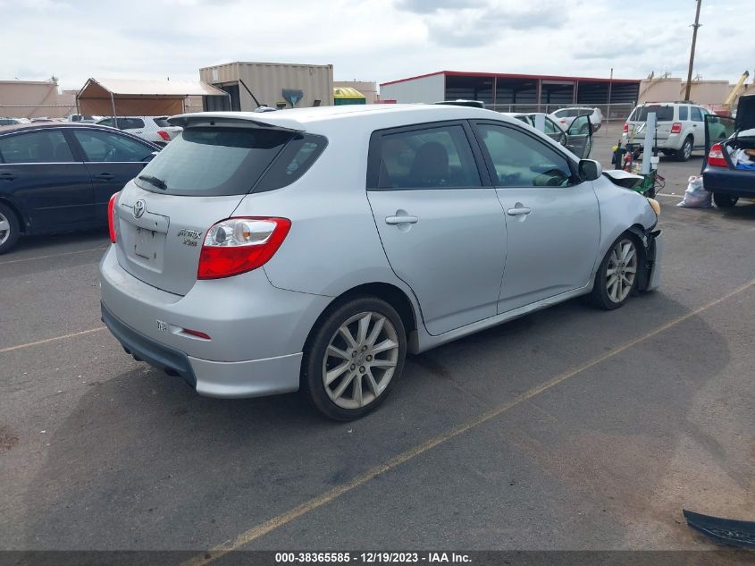 2009 Toyota Matrix Xrs VIN: 2T1GE40E59C004812 Lot: 38365585