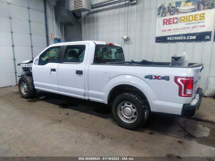 1FTFW1EG2GKD60163 2016 Ford F-150 Xl