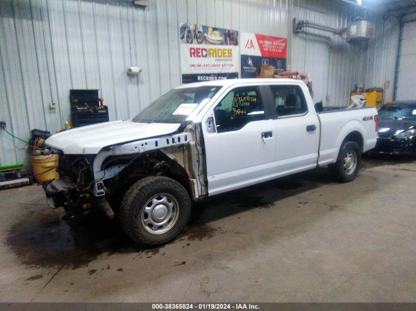 1FTFW1EG2GKD60163 2016 Ford F-150 Xl