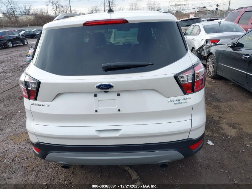 2017 Ford Escape Titanium VIN: 1FMCU0JD6HUC85841 Lot: 38365891