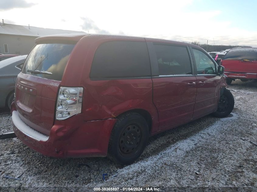 2C4RDGBG4ER405614 2014 Dodge Grand Caravan Avp/Se