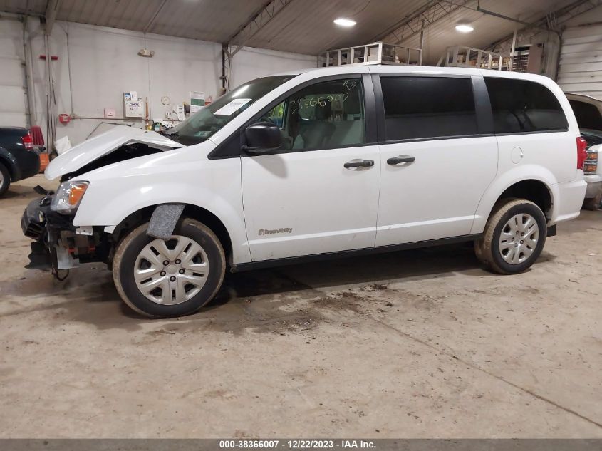 2019 Dodge Grand Caravan Se VIN: 2C7WDGBG8KR801143 Lot: 38366007