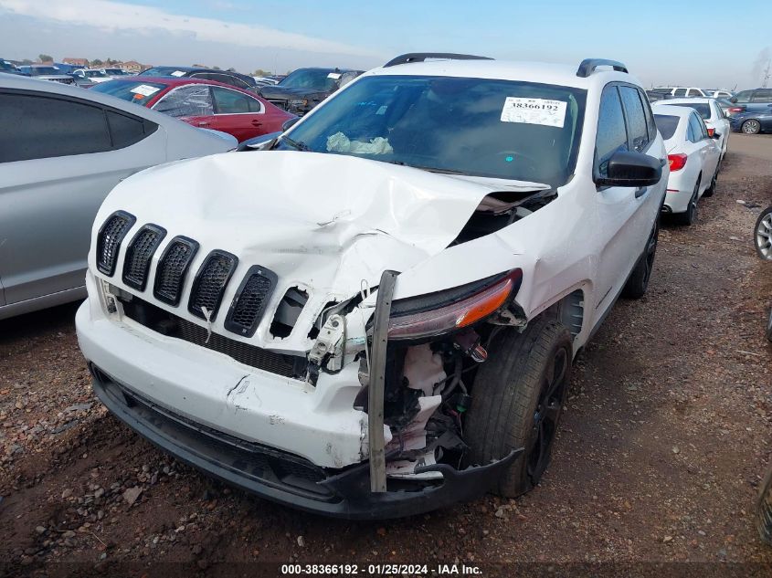 2017 Jeep Cherokee Altitude Fwd VIN: 1C4PJLAB2HW624002 Lot: 38366192