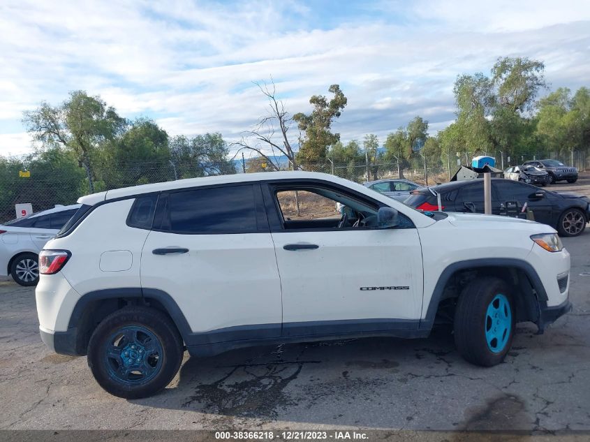 2021 Jeep Compass Sport Fwd VIN: 3C4NJCAB9MT567711 Lot: 38366218