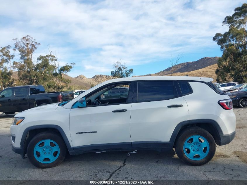 2021 Jeep Compass Sport Fwd VIN: 3C4NJCAB9MT567711 Lot: 38366218