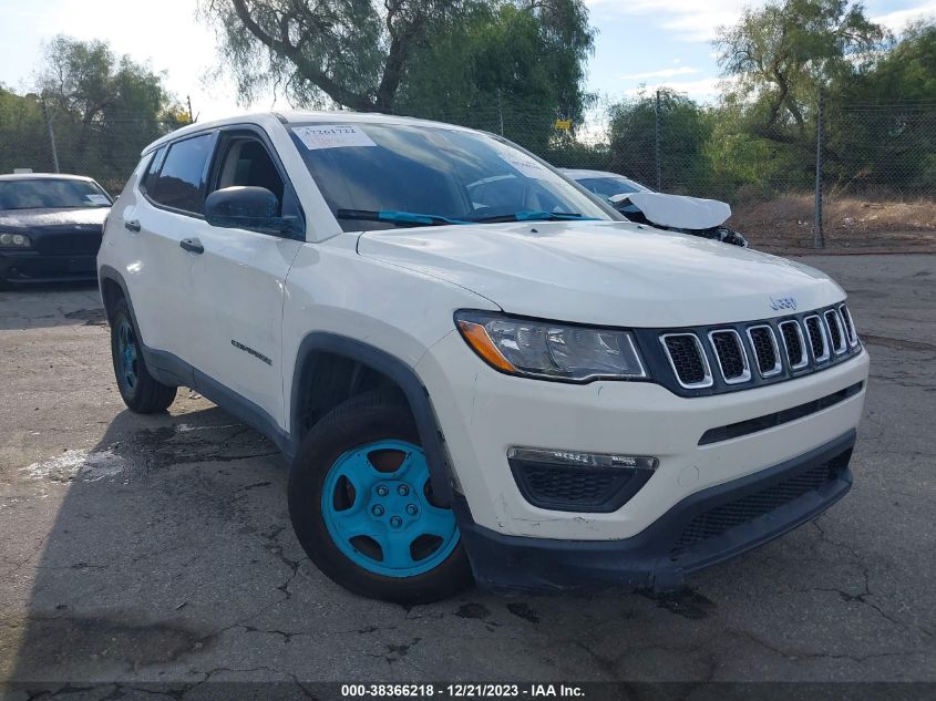 2021 Jeep Compass Sport Fwd VIN: 3C4NJCAB9MT567711 Lot: 38366218