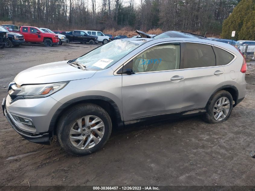 2015 Honda Cr-V Ex VIN: 5J6RM4H50FL077830 Lot: 38366457