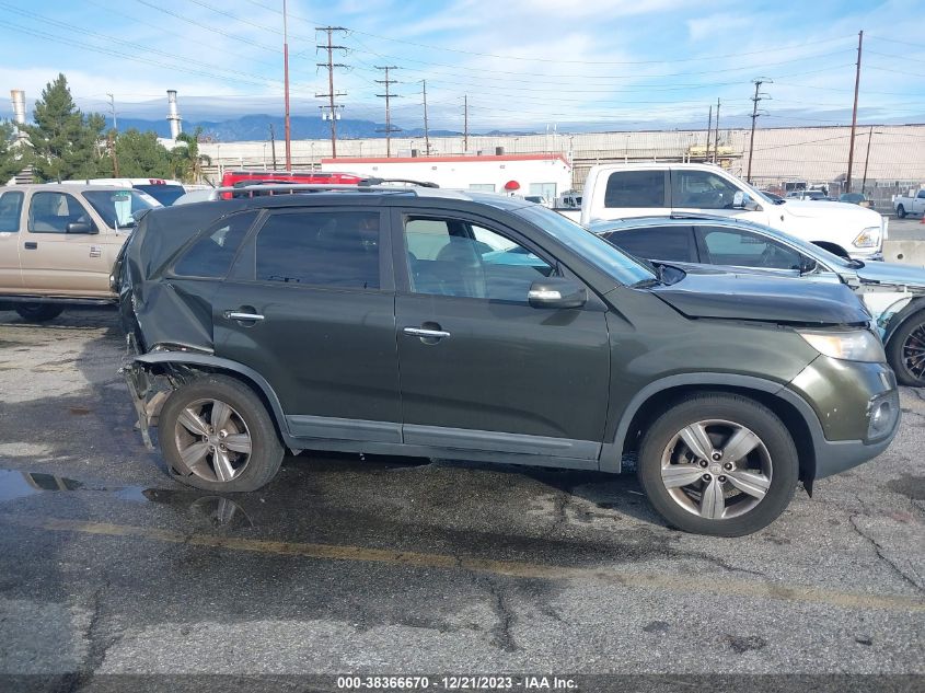 2012 Kia Sorento Ex VIN: 5XYKU3A6XCG207608 Lot: 38366670