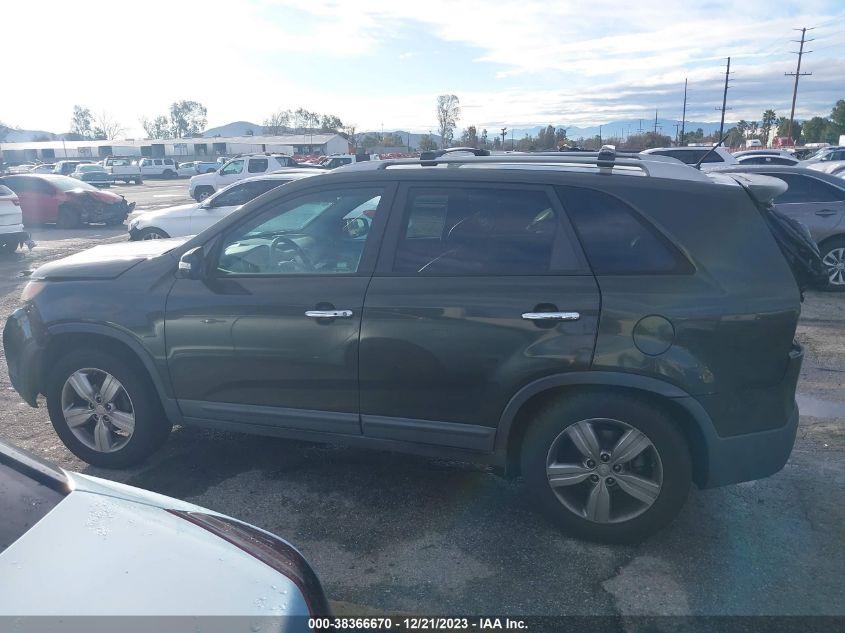 2012 Kia Sorento Ex VIN: 5XYKU3A6XCG207608 Lot: 38366670