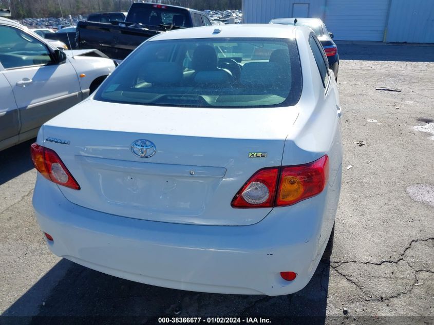 2009 Toyota Corolla Xle VIN: JTDBL40EX9J048194 Lot: 38366677