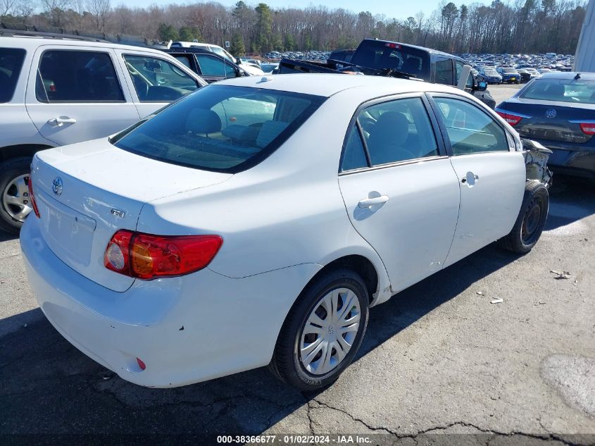 2009 Toyota Corolla Xle VIN: JTDBL40EX9J048194 Lot: 38366677