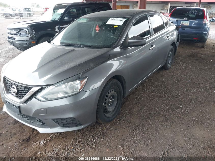 2018 Nissan Sentra S VIN: 3N1AB7AP0JY331562 Lot: 38366686