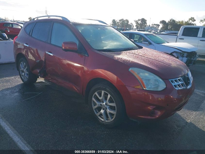 JN8AS5MT7CW253435 2012 Nissan Rogue Sv W/Sl Pkg